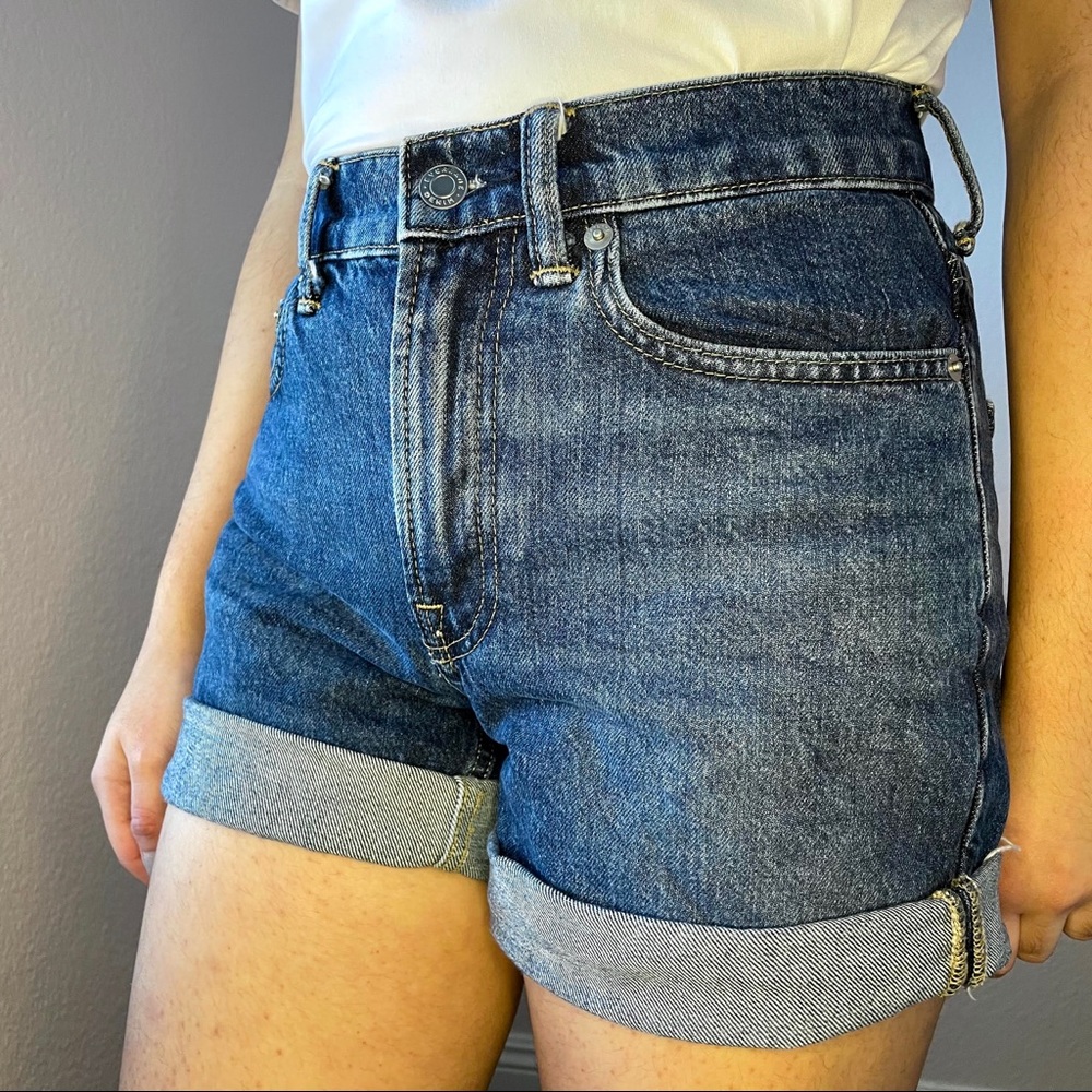 Everlane High-waisted Denim Shorts
